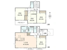【東京都/町田市相原町】町田市相原町　新築戸建　A号棟 間取り図