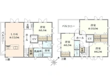【神奈川県/藤沢市石川】藤沢市石川2丁目 間取り図