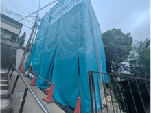 【東京都/文京区小日向】文京区小日向二丁目新築戸建 建築中の外観