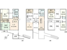 【東京都/文京区千石】文京区千石四丁目　中古戸建 間取り図