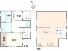 【東京都/豊島区南長崎】豊島区南長崎2丁目戸建 間取り図