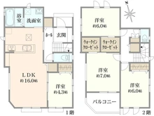 【千葉県/市川市宮久保】市川市宮久保4丁目　新築戸建　F棟 間取り図
