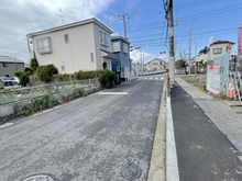 【千葉県/市川市宮久保】市川市宮久保5丁目　新築戸建て　No.1 前面道路