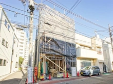 【東京都/品川区荏原】品川区荏原4丁目　新築戸建 建築中の外観