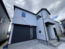 【埼玉県/志木市中宗岡】志木市中宗岡3丁目　新築戸建　3号棟 外観：全7棟　3号棟（写真中央）