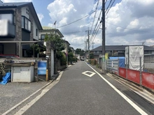 【東京都/練馬区田柄】練馬区田柄2丁目　新築戸建1号棟 前面道路