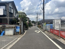 【東京都/練馬区田柄】練馬区田柄2丁目　新築戸建3号棟 前面道路
