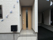 【東京都/板橋区赤塚】板橋区赤塚2丁目　新築戸建て1号棟 玄関