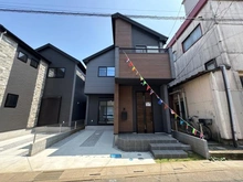 【埼玉県/ふじみ野市旭】ふじみ野市旭1丁目　新築戸建　1号棟 外観：全2棟：右側