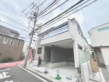 【東京都/板橋区赤塚】板橋区赤塚6丁目　新築戸建　2号棟 外観：【全2棟／角に位置する棟】