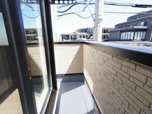 【神奈川県/横浜市鶴見区上の宮】新築戸建て　鶴見区上の宮1丁目　B棟 バルコニー