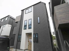 【神奈川県/川崎市高津区明津】GRACE WOOD CONFINE 明津　D号棟 建築中の外観：全10棟／西側手前から4番目