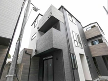 【神奈川県/川崎市高津区明津】GRACE WOOD CONFINE 明津　D号棟 建築中の外観：全10棟／西側手前から4番目