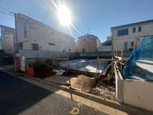 【東京都/世田谷区深沢】世田谷区深沢1丁目 新築戸建 建築中の外観