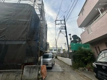 【神奈川県/川崎市中原区下沼部】川崎市中原区下沼部　新築戸建 前面道路