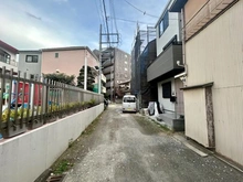 【神奈川県/川崎市中原区下沼部】川崎市中原区下沼部　新築戸建 前面道路