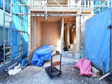 【神奈川県/川崎市川崎区小田】新築分譲住宅　小田六丁目  建築中の外観