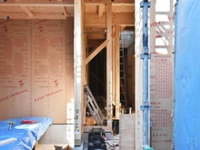 【神奈川県/川崎市川崎区小田】新築分譲住宅　小田六丁目  建築中の外観