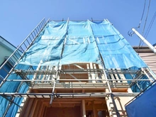 【神奈川県/川崎市川崎区小田】新築分譲住宅　小田六丁目  建築中の外観