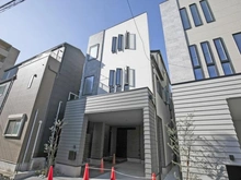 【神奈川県/川崎市中原区小杉御殿町】小杉御殿町新築戸建　全3棟1号棟 建築中の外観