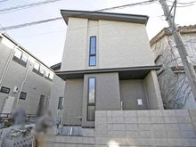 【東京都/目黒区八雲】目黒区八雲　新築戸建B号棟 建築中の外観：全2棟