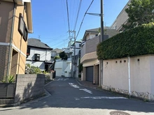 【神奈川県/横浜市港北区仲手原】妙蓮寺邸宅 前面道路