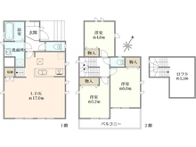 【東京都/国分寺市高木町】国分寺市高木町3丁目新築戸建 A号棟 間取り図