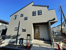 【東京都/国分寺市新町】国分寺市新町2丁目新築戸建 1号棟 建築中の外観：全2棟