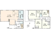 【東京都/国分寺市西町】国分寺市西町8期　新築戸建2号棟 間取り図