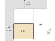 【東京都/国分寺市西町】国分寺市西町8期　新築戸建2号棟 区画図