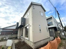 【東京都/小平市津田町】小平市津田町2丁目　新築戸建て 建築中の外観