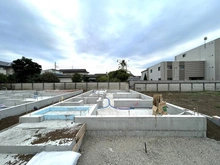 【東京都/国分寺市東戸倉】国分寺市東戸倉1丁目新築戸建 1号棟 建築中の外観：全３棟