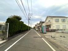【東京都/国分寺市東戸倉】国分寺市東戸倉1丁目新築戸建 2号棟 前面道路