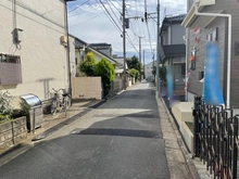 【東京都/三鷹市井口】三鷹市井口4丁目　新築戸建 前面道路