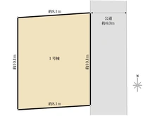 【東京都/三鷹市井口】三鷹市井口4丁目　新築戸建 区画図