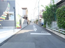 【東京都/国分寺市西恋ヶ窪】国分寺市西恋ヶ窪2丁目新築戸建 前面道路