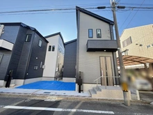 【東京都/国立市西】国立市西2丁目新築戸建 1号棟 外観：全2棟 写真中央（1号棟）
