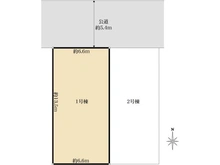 【東京都/国立市西】国立市西2丁目新築戸建 1号棟 区画図