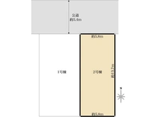 【東京都/国立市西】国立市西2丁目新築戸建 2号棟 区画図