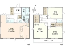 【東京都/国分寺市西町】国分寺市西町4丁目新築戸建 7号棟 間取り図