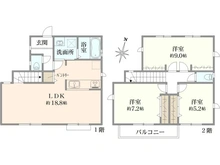 【東京都/国分寺市西町】国分寺市西町4丁目新築戸建 9号棟 間取り図