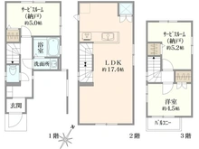 【東京都/国分寺市東戸倉】国分寺市東戸倉2丁目新築戸建（2号棟） 間取り図