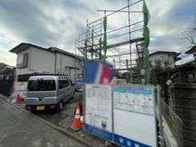 【東京都/国分寺市本多】国分寺市本多4丁目　新築戸建 建築中の外観