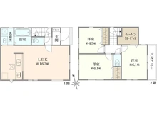 【東京都/東久留米市浅間町】新築戸建：東久留米市浅間町2丁目 間取り図
