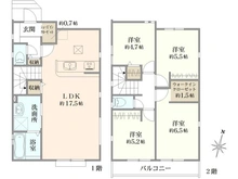 【東京都/国分寺市西町】国分寺市西町4丁目新築戸建 4号棟 間取り図