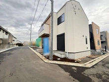 【東京都/国分寺市北町】国分寺市北町2丁目（1号棟）　新築戸建 外観：全7棟現場
写真中央（1号棟）