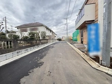 【東京都/国分寺市北町】国分寺市北町2丁目（1号棟）　新築戸建 前面道路