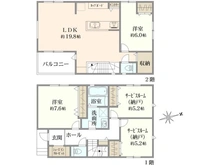 【東京都/国分寺市本多】国分寺市本多町3丁目　新築戸建 間取り図