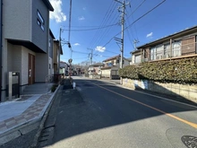 【東京都/東村山市多摩湖町】東村山市多摩湖町2丁目　新築戸建 前面道路