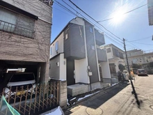 【東京都/国立市青柳】国立市青柳3丁目　新築戸建 建築中の外観